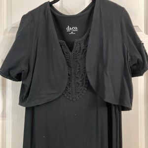 Women’s two-piece dress.